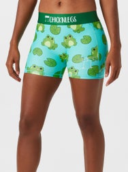 ChicknLegs Women's Froggies 3" Compression Shorts