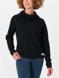 Craft Women's Grid Hood Long Sleeve Top
