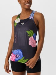 For the Run Women's Harper Floral Singlet