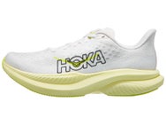 HOKA Mach 6 Women's Shoes White/Neon Hoka Citrus