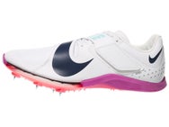 Nike Zoom Long Jump Elite Spikes Unisex White/Obsidian