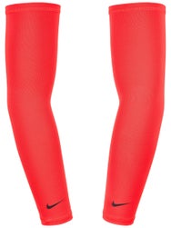 Nike Dri-Fit UV Arm Sleeves Running Bright Crimson