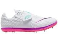 Nike Zoom High Jump Elite Spikes Unisex White/Obsidian