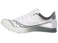 Saucony Terminal VT Spikes Unisex White/Carbon