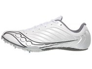 Saucony Spitfire 5 Spikes Unisex White/Carbon