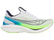 Saucony Endorphin Pro 5 Men's Shoes White/Slime