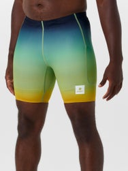 Saysky Men's Drip Dye Combat+ 7" Short Tight