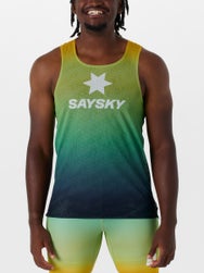 Saysky Men's Drip Dye Flow Air Singlet