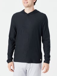 Vuori Men's Strato Tech Hoodie Black Heather