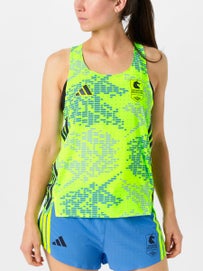 adidas Women's Boston Marathon 2026 Adizero Tank Print