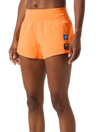 TNF Wmn Summit Pacesetter 3" Short SM Papaya