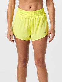 Nike Wom One MR 3" BR Short MD LT Zitron