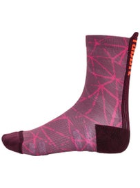 rabbit Trail LtCush MiniCrw Sock MD Mauve Trails