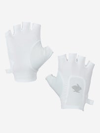 rabbit Sunrunner UPF Fingerless Gloves S/M White