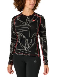 rabbit Wmn Light Layer One LS XS Black Reflective