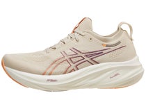 ASICS Gel Nimbus 26 Women's Shoes Oatmeal/Faded Orange