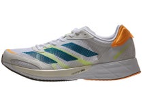 adidas adizero Adios 6 Men's Shoes White Teal/Orange