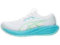 ASICS Gel Cumulus 28 Women's Shoes White/Energy Aqua