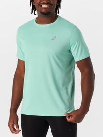 ASICS Men's Silver Short Sleeve