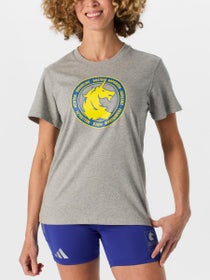 adidas Women's Boston Marathon 2025 Logo Tee