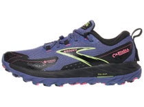 Brooks Cascadia 18 GTX Women's Shoes Grey Blue/Black/Pk