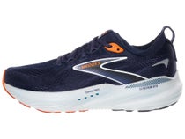 Brooks Glycerin GTS 22 Men's Shoes Peacoat/Blue/Orange