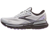 Brooks Launch 10 Women's Shoes Grey/Crystal Grey/Peach