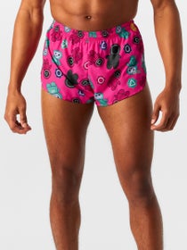 BOA Men's 1" Elite Split Short Red Stop Green Go