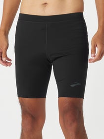 Nylon DC Curve Compression Shorts and Half Tights For Men (BLACK/L