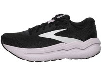 Brooks Ghost Max 2 Women's Shoes Black/White/Orchid Ice