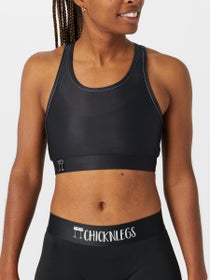 ChicknLegs Black Sports Pocket Bra
