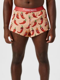 ChicknLegs Men's Chili Peppers 2" Split Shorts
