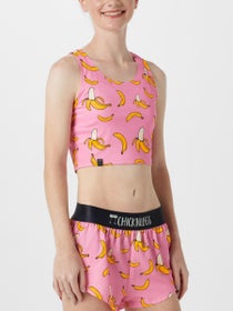 ChicknLegs Women's Pink Bananas Crop Top