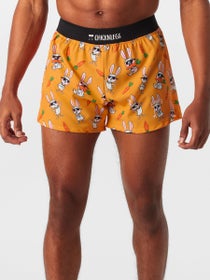 ChicknLegs Men's Bad Bunny 4" Half Split Shorts