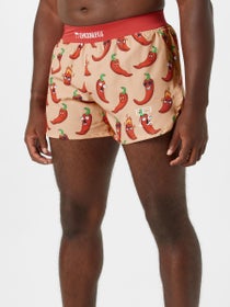 ChicknLegs Men's Chili Peppers 4" Half Split Shorts
