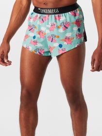 ChicknLegs Men's Flying Pigs 2" Split Shorts