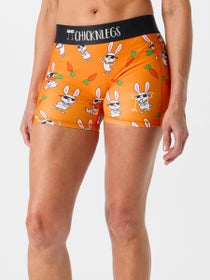 ChicknLegs Women's Bad Bunny 3" Compression Shorts