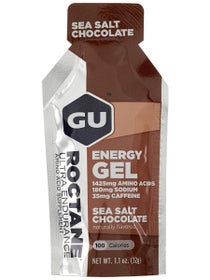 GU Roctane Energy Gel 24-Pack Sea Salt Chocolate