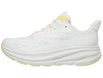 HOKA Clifton 9 Men's Shoes White/Lemonade