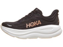 HOKA Bondi 9 Women's Shoes Black/Rose Gold