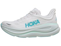HOKA Bondi 9 Women's Shoes Frost/Cielo Blue
