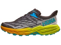 HOKA Speedgoat 5 Men's Shoes Black/Evening Primrose