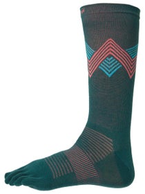 Injinji Run Lightweight Crew Toesocks Lagoon