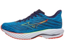 Mizuno Wave Rider 28 Men's Shoes Blue Pace/Green Gecko