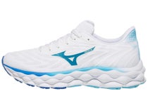 Mizuno Wave Sky 8 Women's Shoes White/Mercury Blue