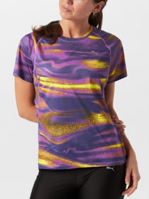 PUMA Women's Run Velocity Print Short Sleeve