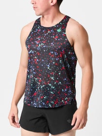 rabbit Men's Go Time Stretch Limo Splatter Singlet