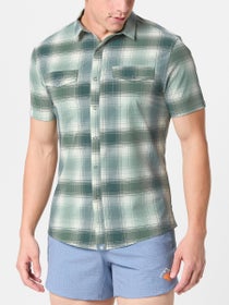 rabbit Men's High Country Iceberg Green Short Sleeve