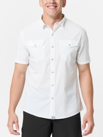 rabbit Men's High Country Short Sleeve White