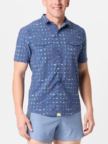 rabbit Men's Bijou Blue Icon Low Tide Top 